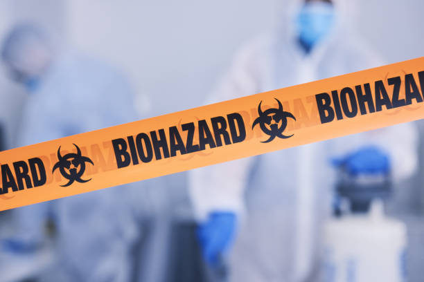 Professional Infectious Disease Decontamination technician working in Flourtown, PA